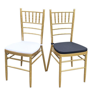 購入 現代の金属スタッキング Chiavari Chair イベント Chiavari 結婚式椅子 オンライン製造