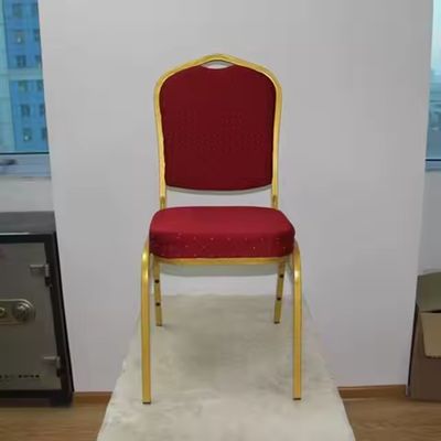 購入 ファブリックホテル宴会椅子、オプションの色と0.6-1.2mmの鋼鉄の厚さ オンライン製造